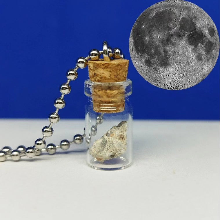 Pendant with MOON METEORITE